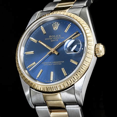 quadrante blu rolex|Rolex oyster perpetual 36 mm.